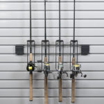 custom fishing rod storage for garage